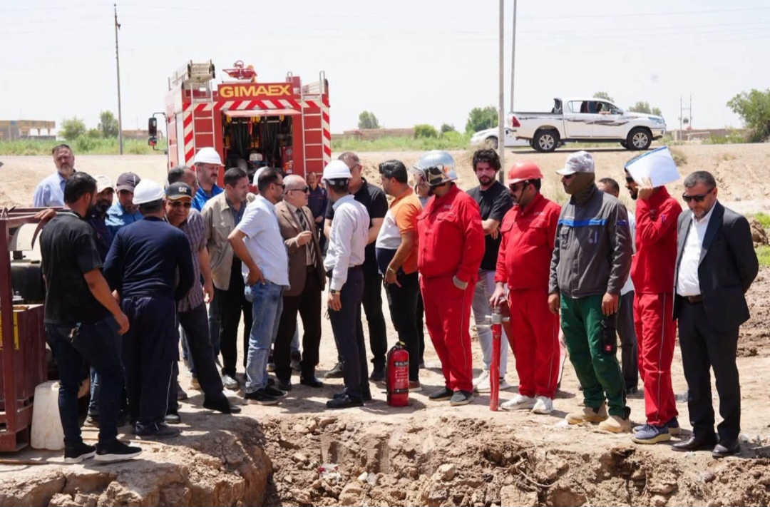 نفط ميسان: نجاح أعمال الربط والتجهيز في مشروع المكثفات