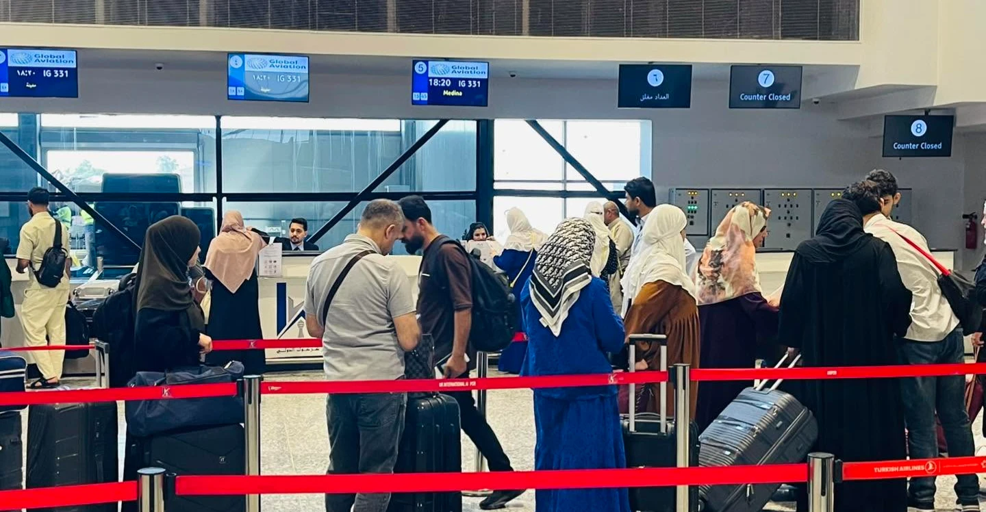 مطار كركوك الدولي يطلق رحلاته المباشرة إلى دبي