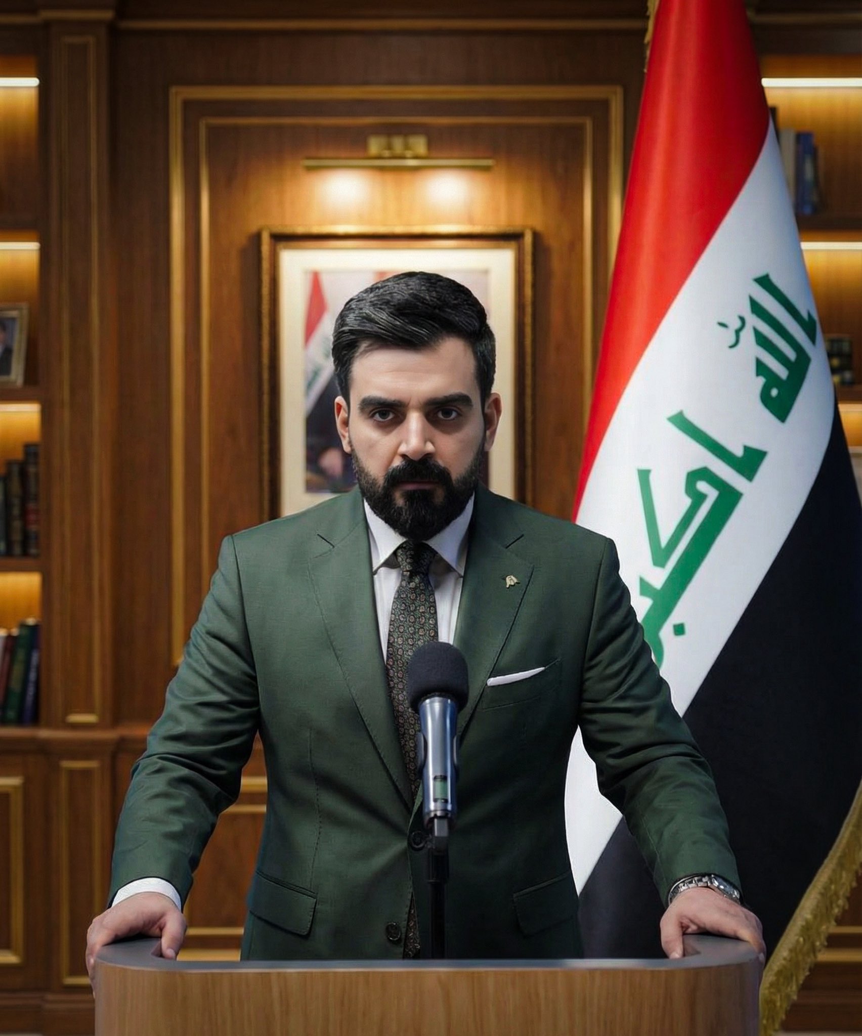 أحمد البشير يعلن ترشحه للرئاسة متعهداً بحماية مصالح العراق الاقتصادية