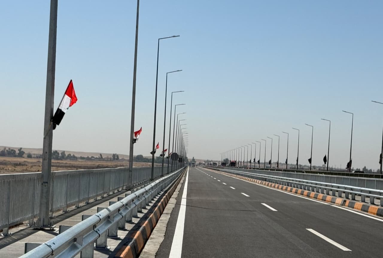 افتتاح جسر داقوق في كركوك بطول يتجاوز ألف متر