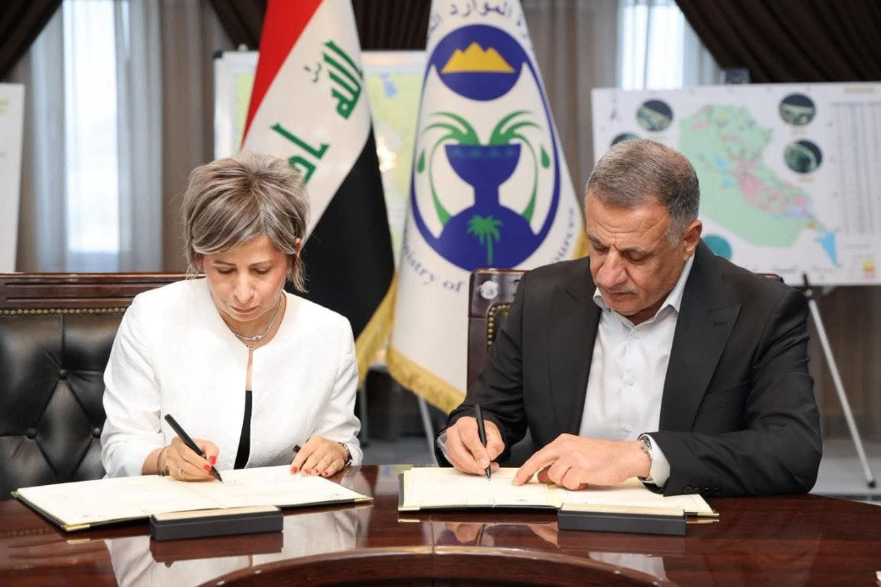 الموارد المائية توقع اتفاقاً تركياً للإدارة الذكية للمياه